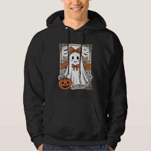 Camiseta de Desenho de Fantasma de Halloween Fofo 