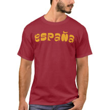 Camiseta de design de logotipo de tipografia Espan