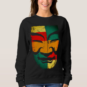 Camiseta de Design de Máscara Cultural – Visual De