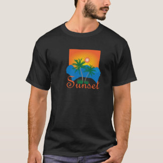 Camiseta de Design especial sunset, design de cami