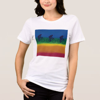 Camiseta de design orgulho bicicleta Maridee Bonad