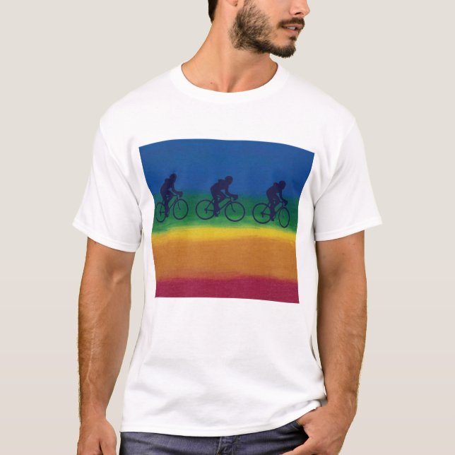 Camiseta de design orgulho bicicleta Maridee Bonad (Frente)