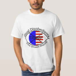 Camiseta de desobediência visual