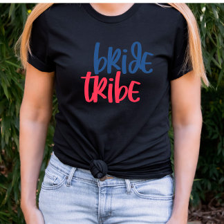 Camiseta de Despedida de Solteira da Tribo da Noiv