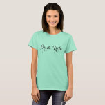 Camiseta de despedida de solteira da tribo noiva M<br><div class="desc">Camiseta Tribo Mint de Despedida da Noiva</div>