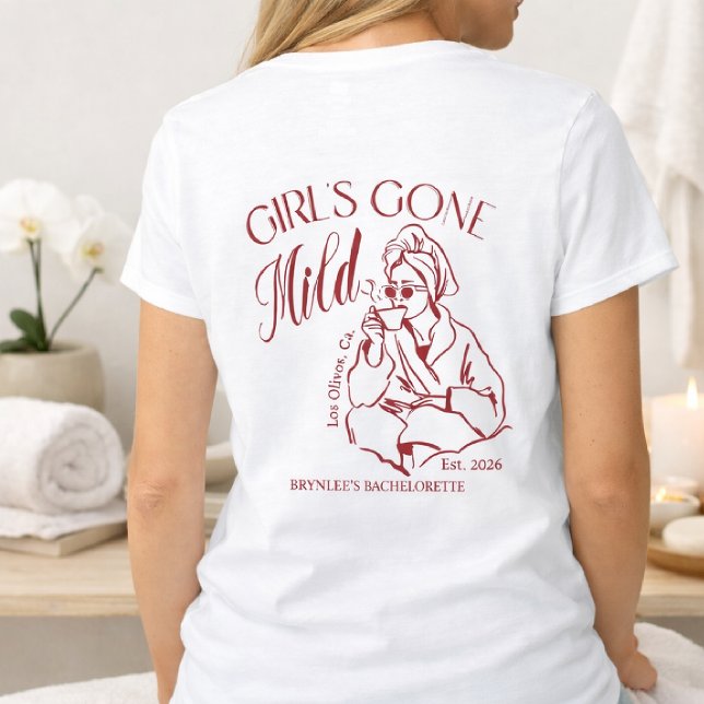 Camiseta de Despedida de Solteira Girls Gone Wild  (Criador carregado)
