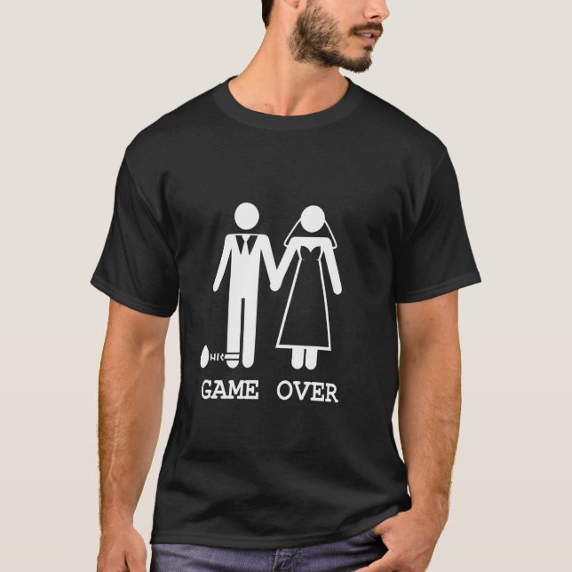 Camiseta de Despedida de Solteiro Capuz de Despedi (Frente)