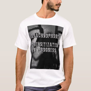 Camiseta de dessensibilização para aracnofóbico