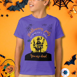 Camiseta de Dia das Bruxas Spookies - Casa Assombr