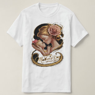 Camiseta de Dia de as mães feliz