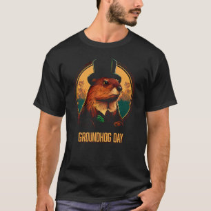 Camiseta de Dia de Marmota