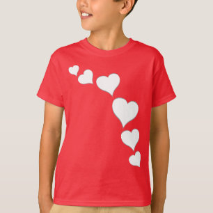Camiseta de Dia de os namorados do garoto camisa c