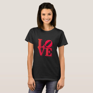 Camiseta de Dia dos Namorados – LOVE Pop Art Retro