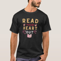 Camiseta de Dia dos Namorados para Amantes de Livr