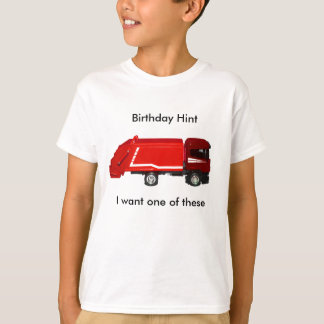 Camiseta de Dica de Aniversário (6-8 anos)
