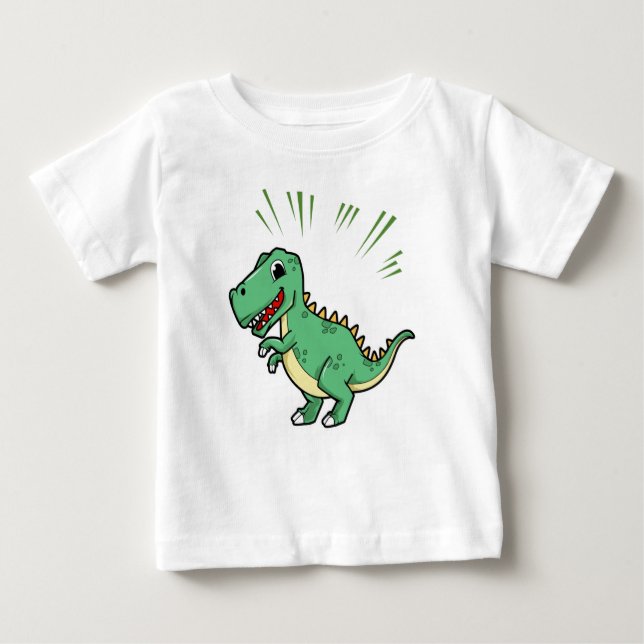 camiseta de dinossauro (Frente)