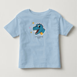 Camiseta de dinossauro engraçada para crianças Lit