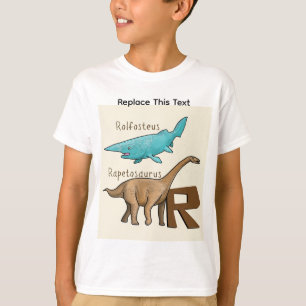 Camiseta de Dinossauro ou Animal Pré-Histórico