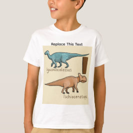 Camiseta de Dinossauro ou Animal Pré-Histórico