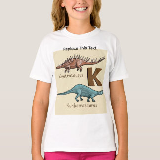 Camiseta de Dinossauro ou Animal Pré-Histórico