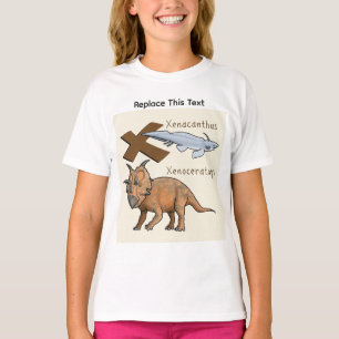 Camiseta de Dinossauro ou Animal Pré-Histórico
