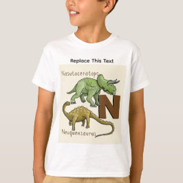 Camiseta de Dinossauro ou Animal Pré-Histórico