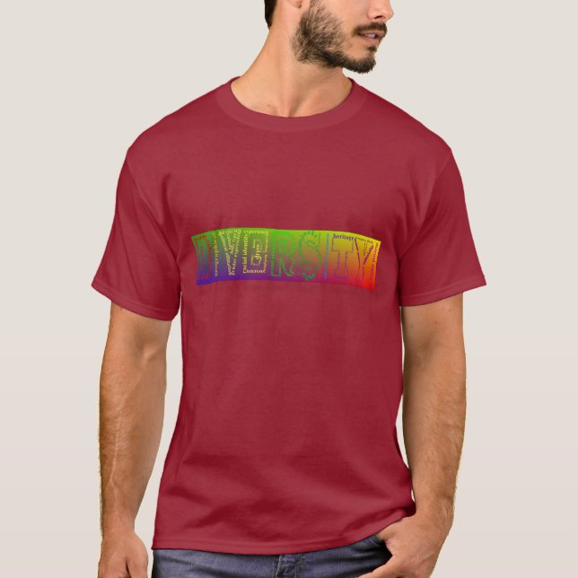 Camiseta de diversidade (Frente)