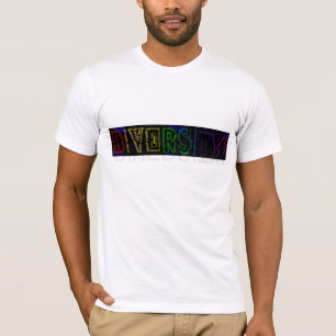 Camiseta de diversidade