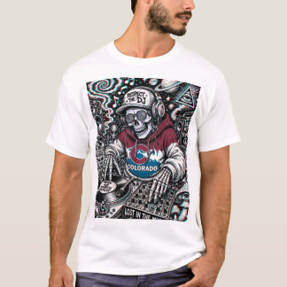 Camiseta de Dj do Colorado