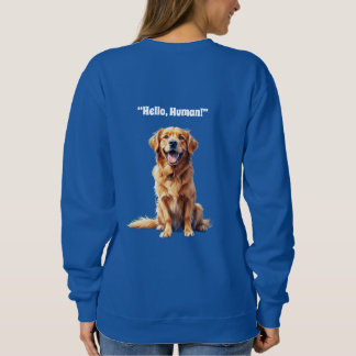 Camiseta de dois lados do Golden Retriever
