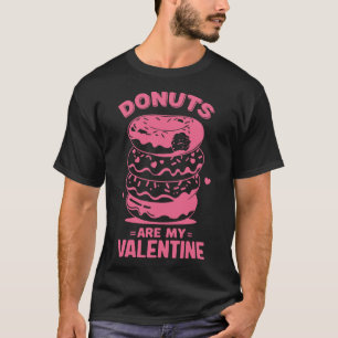 Camiseta de Donut do Dia dos Namorados Doce Donut