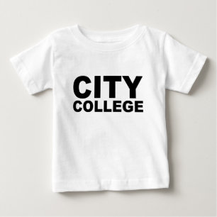 Camiseta de Educação CITY COLLEGE Chapéu Caneca Mo
