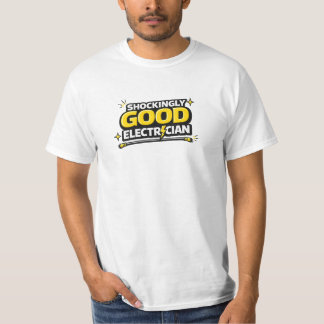 Camiseta de Eletricista Engraçado e Ousado em Esti
