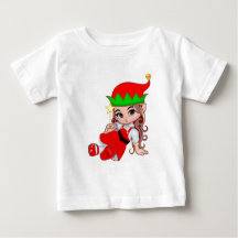 Camiseta de elfa fada fofa