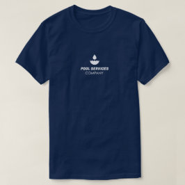 Camiseta de Empresa de Serviços de Piscina