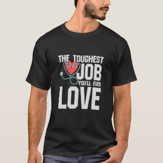 Camiseta De Enfermagem Corretiva - O Trabalho Mais