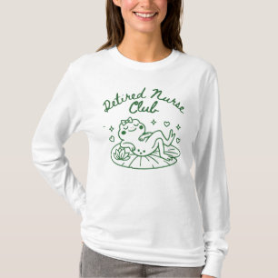 Camiseta de Enfermeira Aposentada Presente – Prese