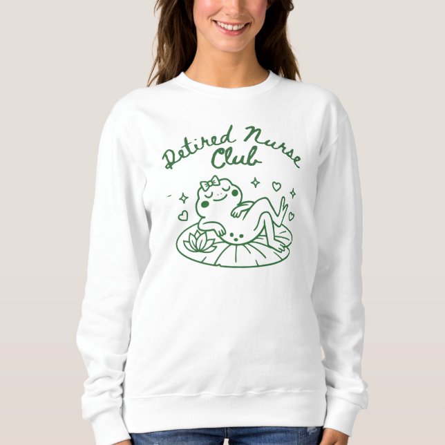 Camiseta de Enfermeira Aposentada Presente – Prese (Frente)
