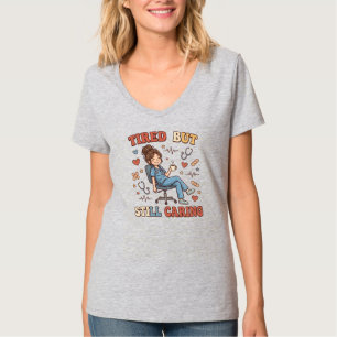 Camiseta de Enfermeira Cansada Camiseta Retro pa