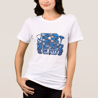 Camiseta de Enfermeira de Emergência