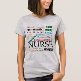 Camiseta de ENFERMEIRA personalizada Nursing Trait