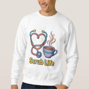 Camiseta de Enfermeira Scrub Life