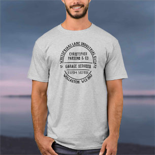 Camiseta de Engenheiros de Serviços de Garagem