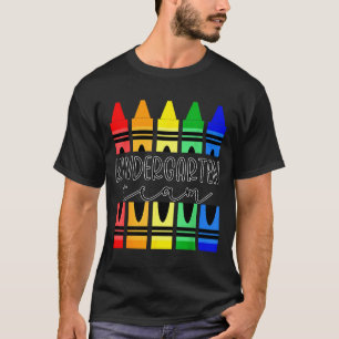 Camiseta de Equipe de Jardim de Infância de Lápis