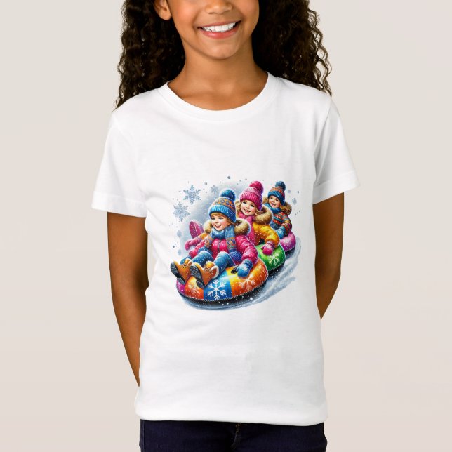 Camiseta de Esportes de Inverno (Frente)
