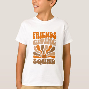Camiseta de Esquadrão de Friendsgiving Feminina Es