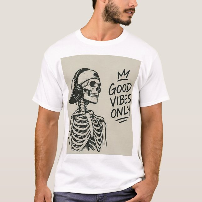 Camiseta de esqueleto (Frente)