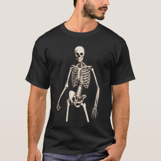Camiseta de esqueleto arrogante