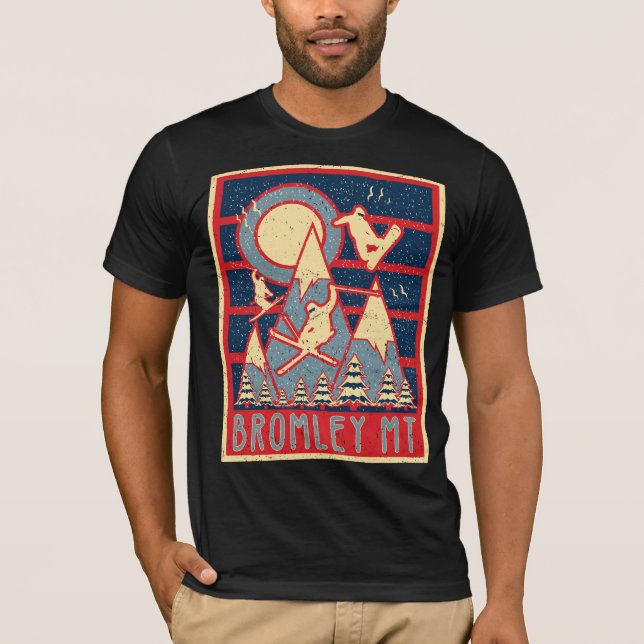 Camiseta de Esqui Bromley Mountain Adventure da dé (Frente)