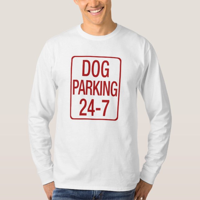 Camiseta de Estacionamento de Cão (Frente)